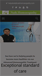 Mobile Screenshot of naikhomoeopathy.com
